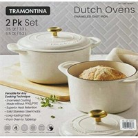 Tramontina Enameled Cast Iron Dutch Ovens Set