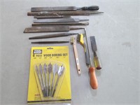 files and drill bits