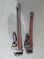 14" and 18" pipe wrenches
