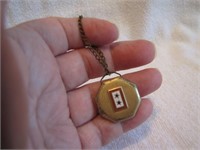 Vintage Military Locket with Photos