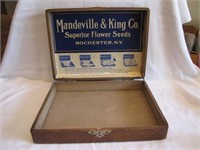 Vtg Mandeville & King Co. Superior Flower Seeds