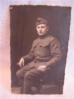 WW1 Soldier PostCard