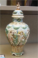 Capodimonte Jar with Lid