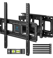 PERLESMITH, FULL-MOTION TV WALL MOUNT FOR 26-65