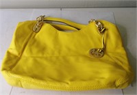 Michael Kors Yellow Leather Bag