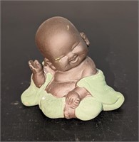 Small Baby Buddha Clay