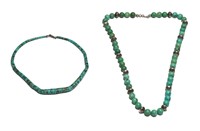 2 Pueblo Turquoise Necklaces