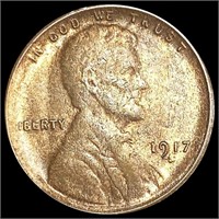 1917-S Wheat Cent NICELY CIRCULATED