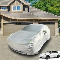 Tesla Model Y Car Cover, 210t Oxford Waterproof