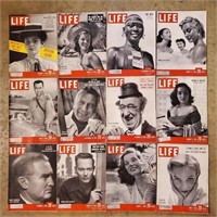 12ct 1950 Life Magazines