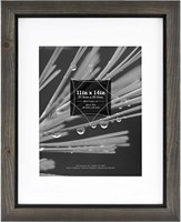 MCS 11x14 Inch Asher Wood Frame with 8x10 inch mat