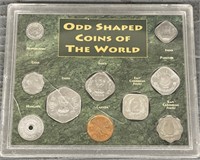 (10) Odd Shaped Coins of the World