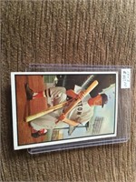WALTER HOOT EVERS red sox 1953 BOWMAN COLOR #25
