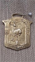 1910 to 1916 Knights Templar brass Medallion 1.5