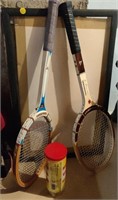 Frame, Tennis Rackets & Balls