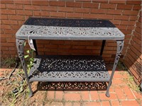 Decorative side table (Wrought Iron)