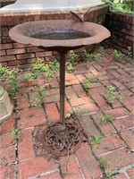 Cast Iron bird bath