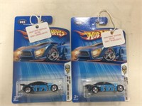 Two 2004 Hot Wheels Dodge Neon 1st Editions