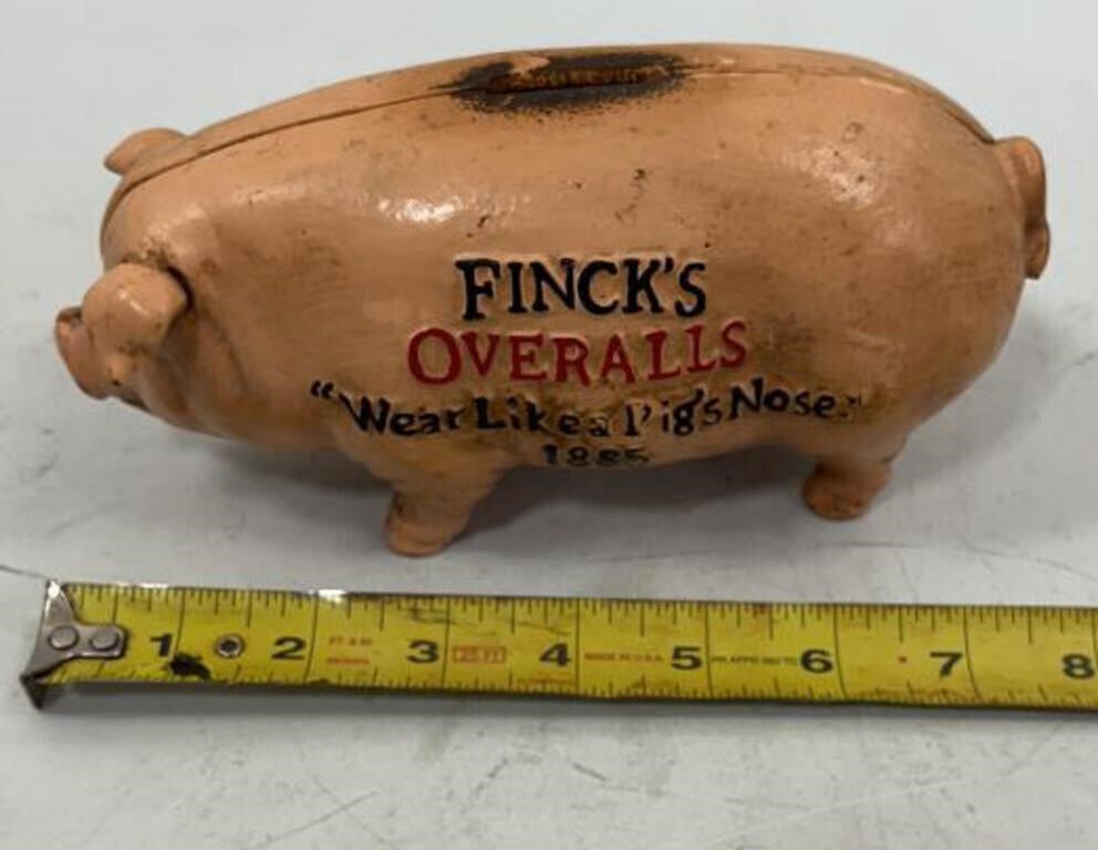 Finck’s Overalls Piggy Bank