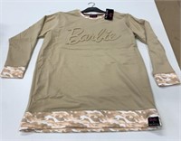 New Barbie Ugly Dukling Size X Sweatshirt Tan