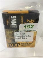 Browning BXP X-point 9mm Luger 147 gr. Qty 17