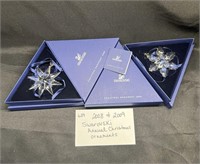 2008/2009 Swarovski Annual Christmas Ornaments