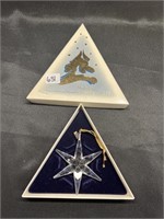 1993 Swarovski Star Holiday Ornament
