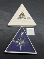 1995 Swarovski Star Holiday Ornament