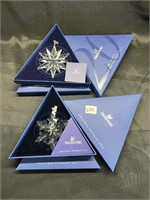 2011/2012 Swarovski Christmas Ornaments