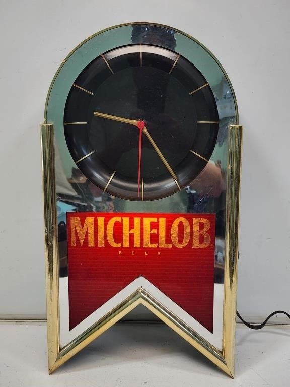 1993 Michelob Beer Light-Up Clock