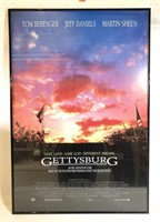 Gettysburg Movie Poser 1993 Framed