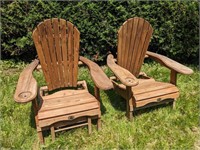 Woods Reclining Muskoka Arm Chairs