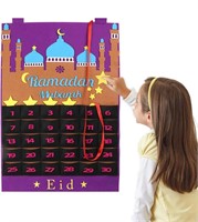 Ramadan Calendar Eid Mubarak Hanging Countdown