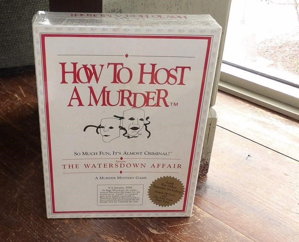 How to Host a Murder - Murder Mystery Game 1985