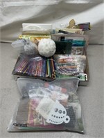Assortment of Crafting Supplies