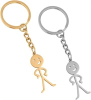 Funny Stainless Steel Graffiti Keychain - Charm