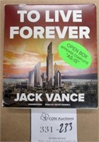 Jack Vance To Live Forever Audio Book