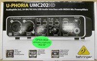Behringer U-Phoria UMC202HD Audiophile