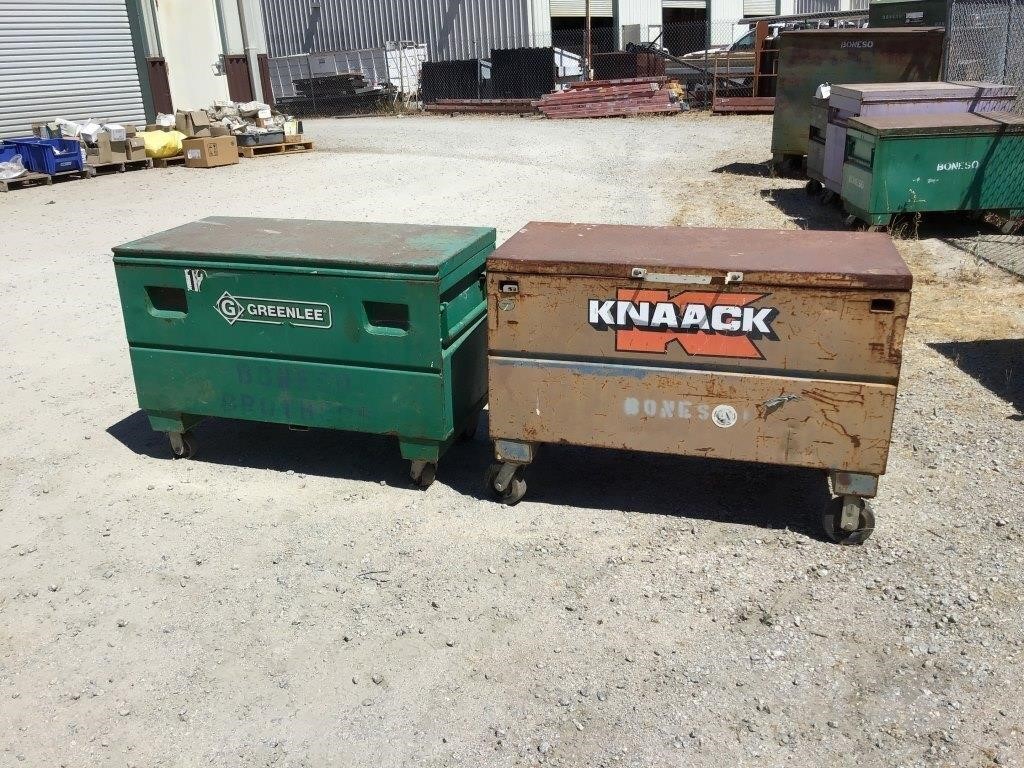 Lot of 2 Job Boxes