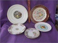 Hand painted & other nice plates