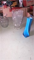 Vases and glassware