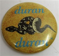 1983 Duran Duran Snake Band Pin