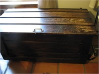 Old, wooden trunk