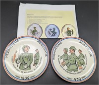 (U) Dutch "memory mobilization" 6in plates 1939,