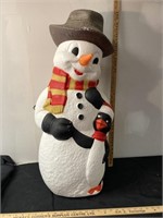 Blow mould snowman- tested