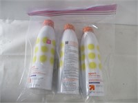 Lot of 3 50SPF Spray Sunscreen