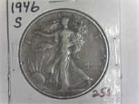 1946-S Walking Liberty Half Dollar