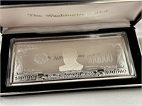 4 oz. Silver 100,000 Note Bar