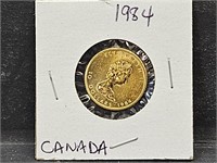1984 Canada 1/4 OZ $10 Dollar GOLD Coin