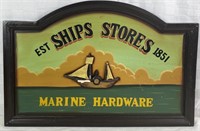 Marine Hardware Sign